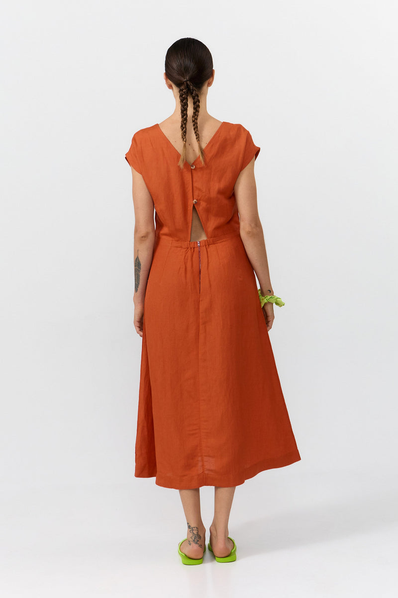 TINTO DRESS HENNA