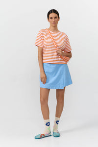 TOP ISQUIA STRIPES ORANGE