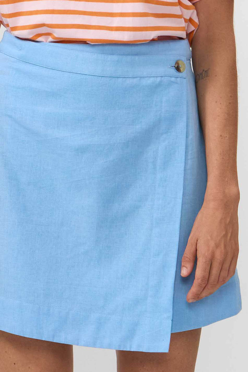 FALDA POLO LIGHT BLUE