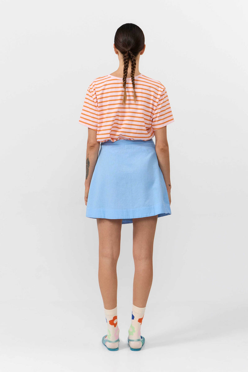 FALDA POLO LIGHT BLUE