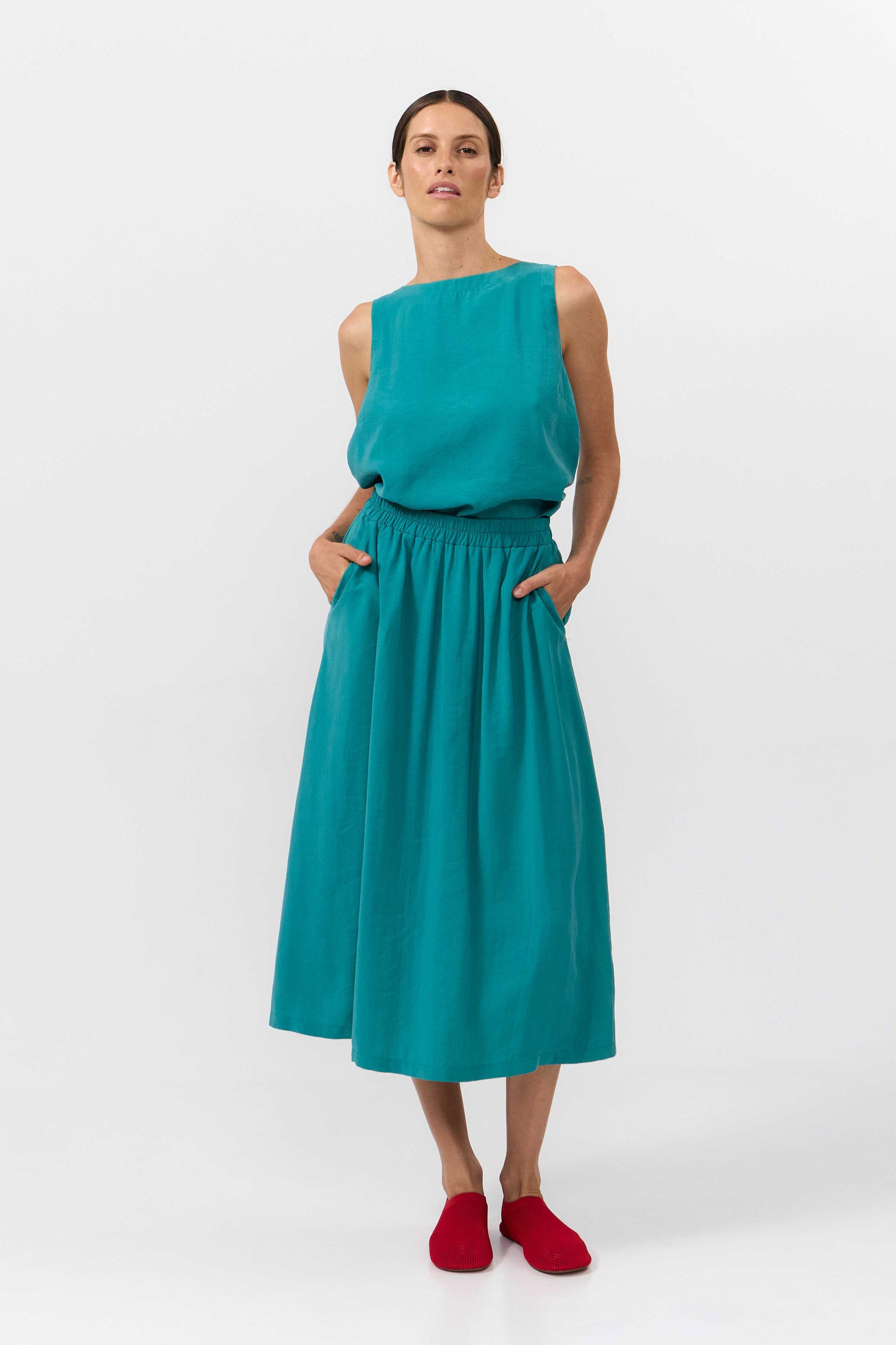 FALDA ADAJA TEAL