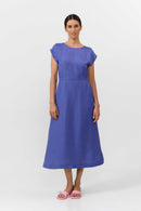 TINTO DRESS MID BLUE