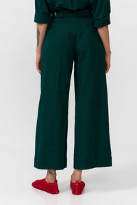 PANTALONES ULLA DEEP GREEN