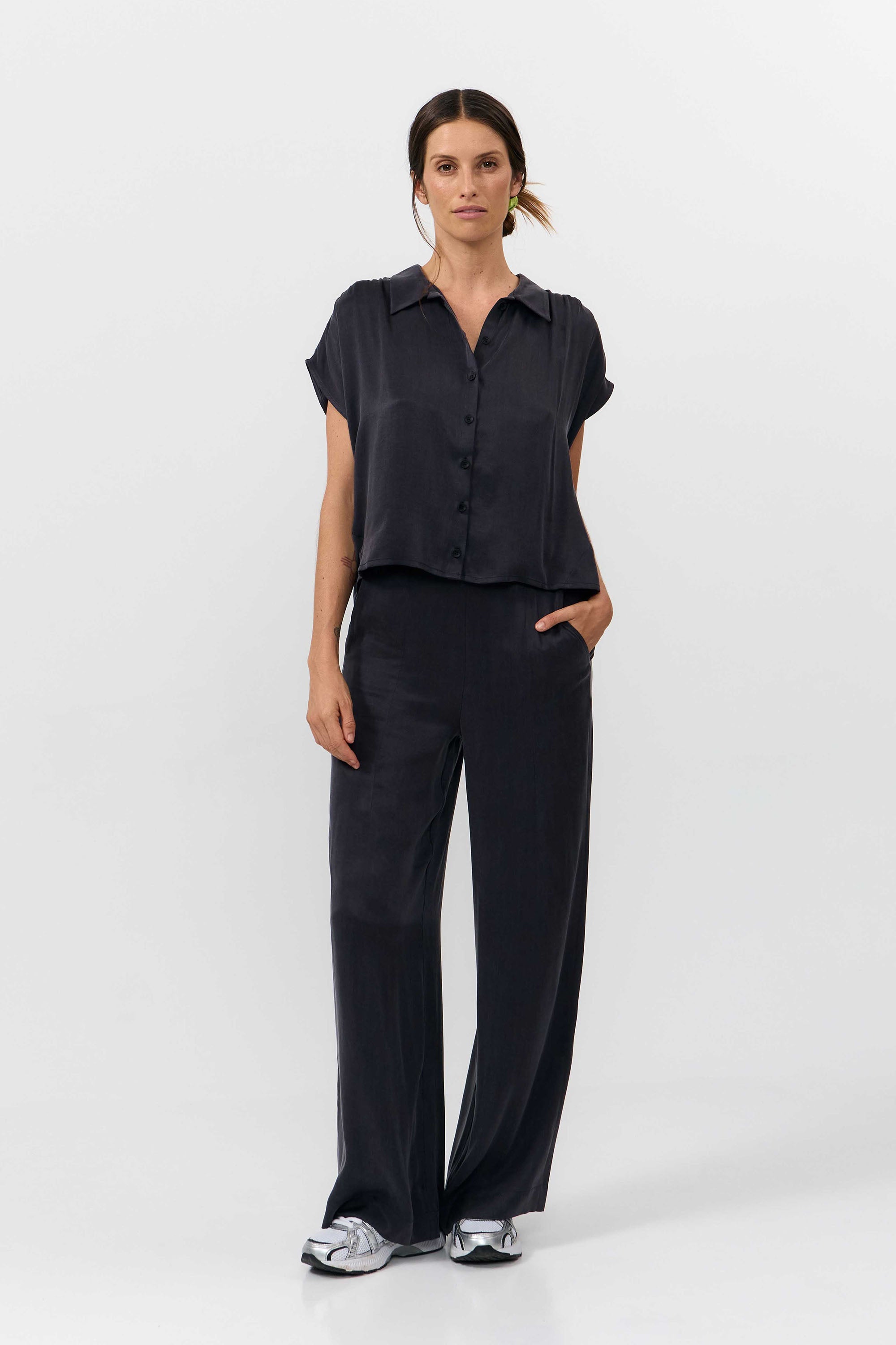 CAMISA SUR DARK GREY