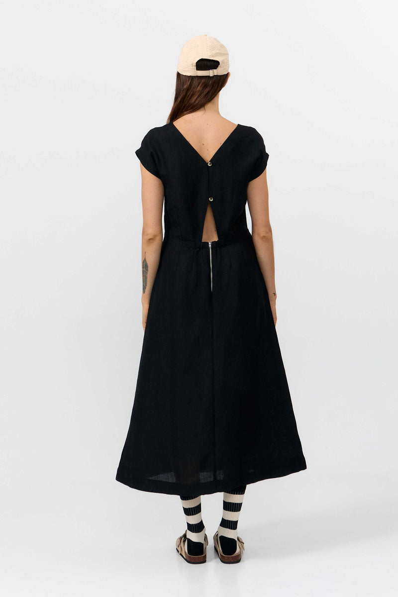 TINTO DRESS BLACK