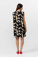 VESTIDO SHIRE PRINT STONES