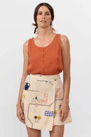 FALDA POLO PRINT HOLIDAY