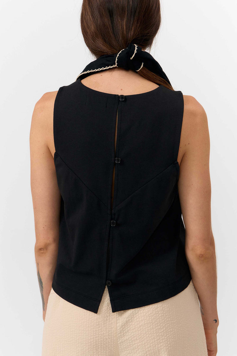 SIL TOP BLACK