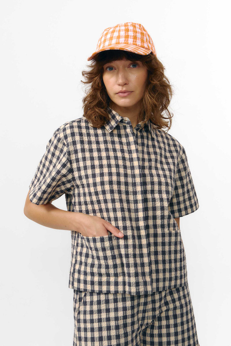 EDER SHIRT CHECK GREY