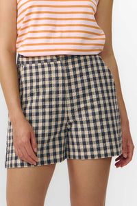 SHORTS GENIL CHECK GREY