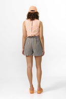 SHORTS GENIL CHECK GREY