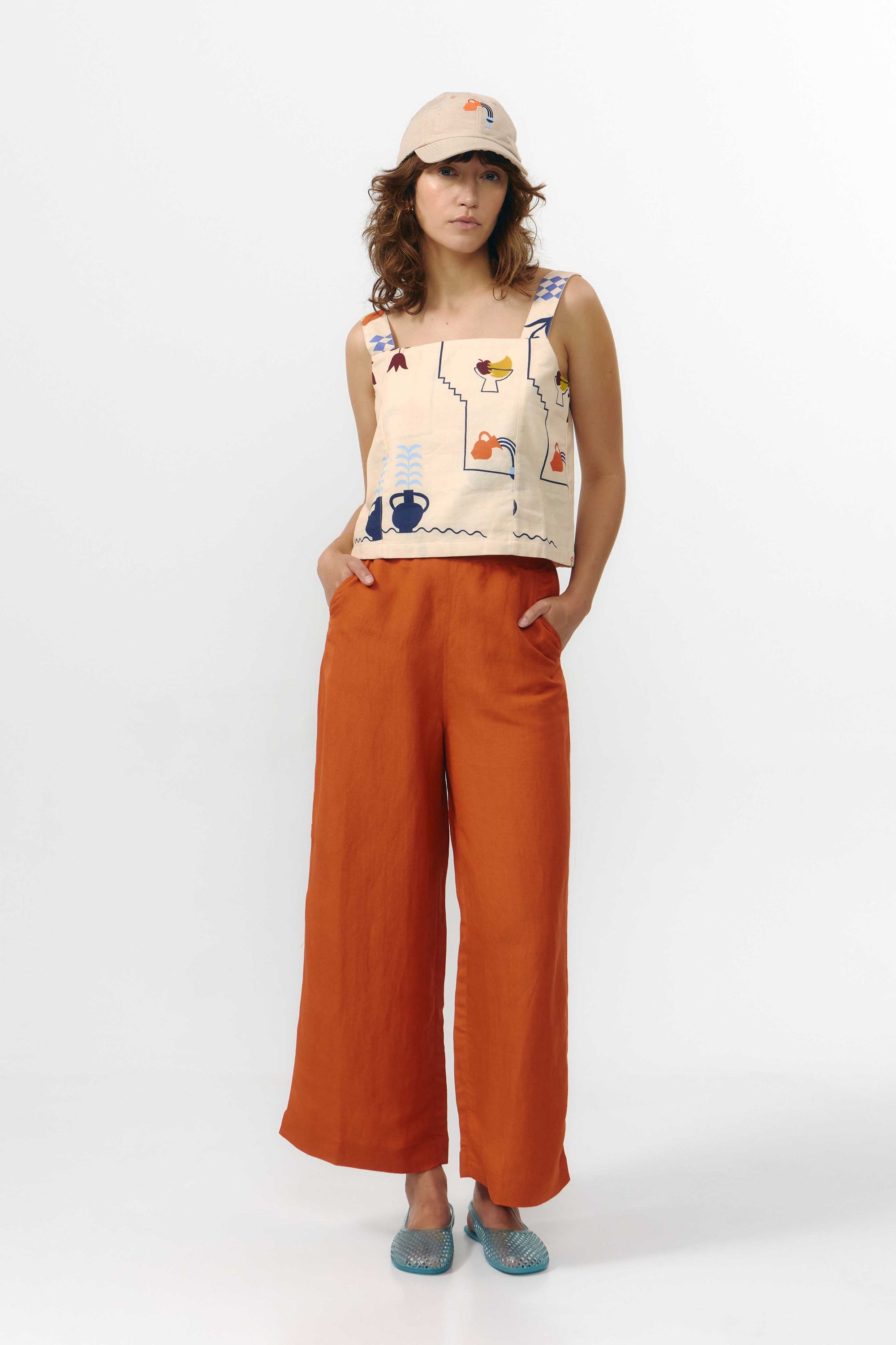 TOP ODIEL PRINT HOLIDAY