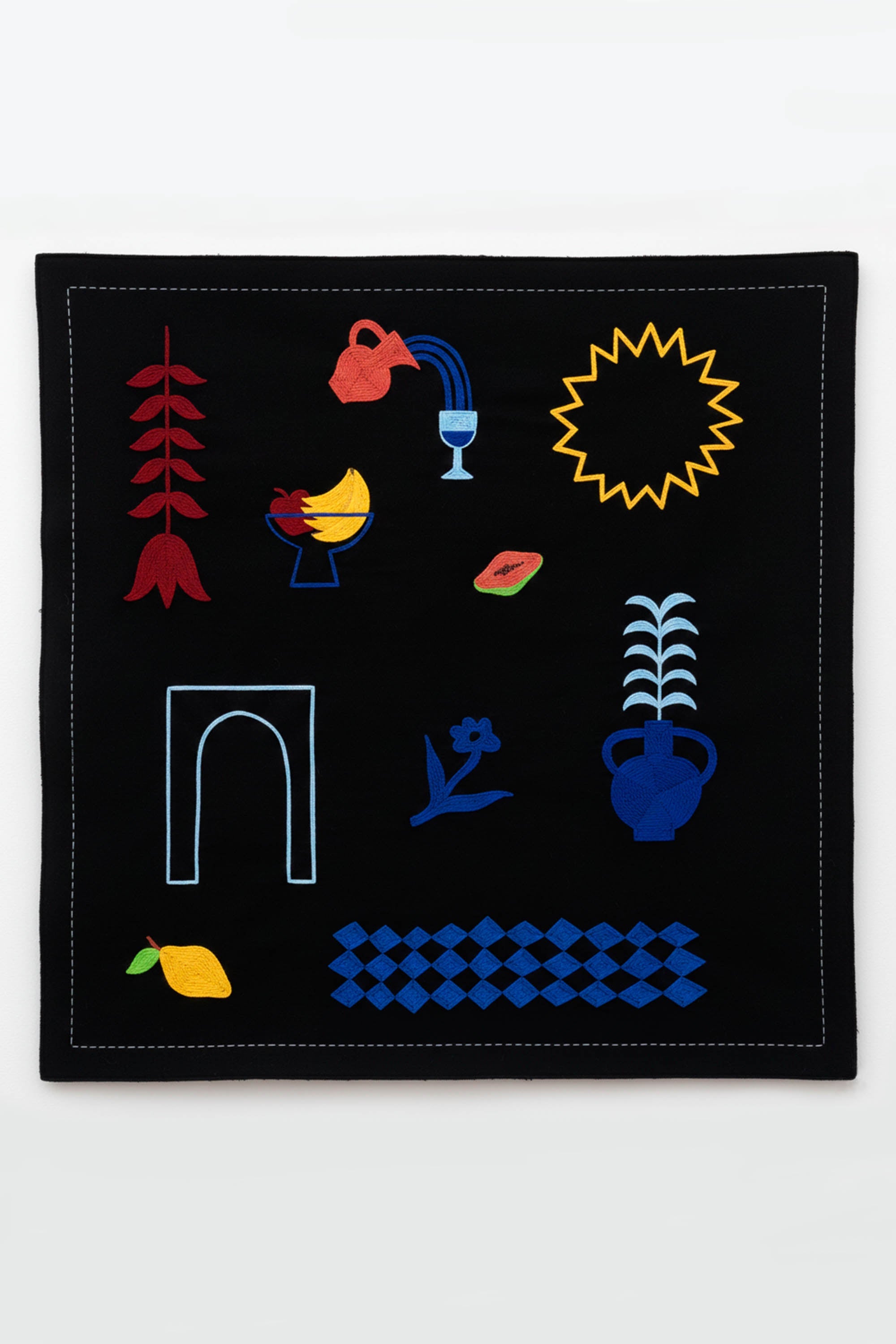 TOLE SCARF BLACK