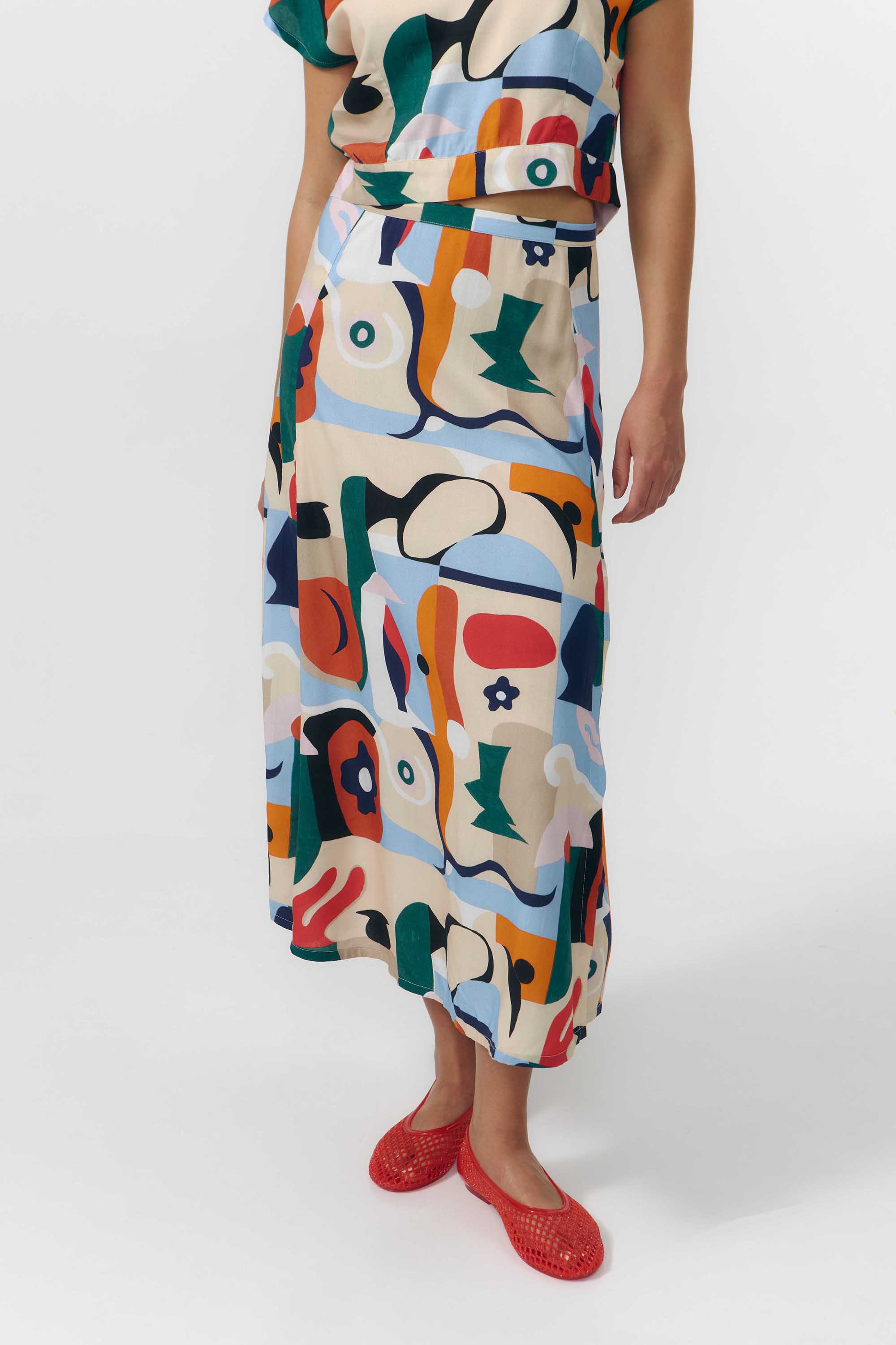 FALDA BORNEO PRINT CRUISE