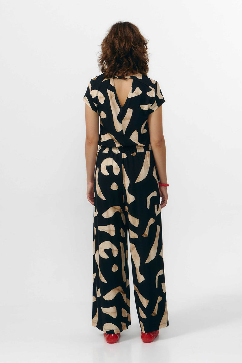 YALA PANTS PRINT STONES