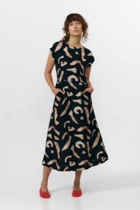 VESTIDO TINTO PRINT STONES