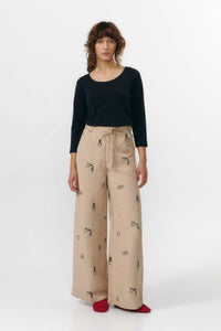 PANTALONES RAMALA EMBROIDERY