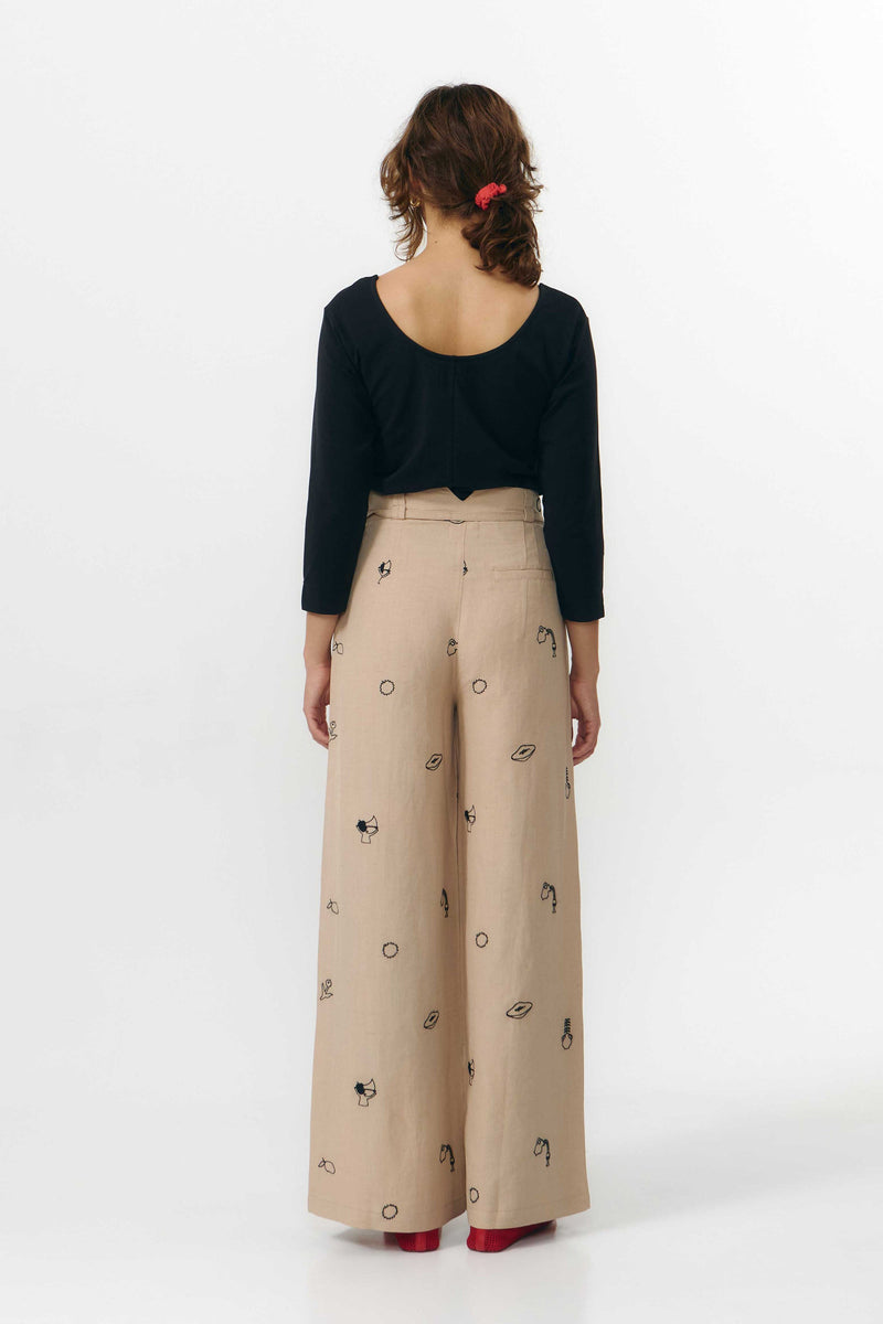 RAMALA PANTS EMBROIDERY
