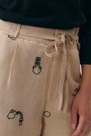 PANTALONES RAMALA EMBROIDERY