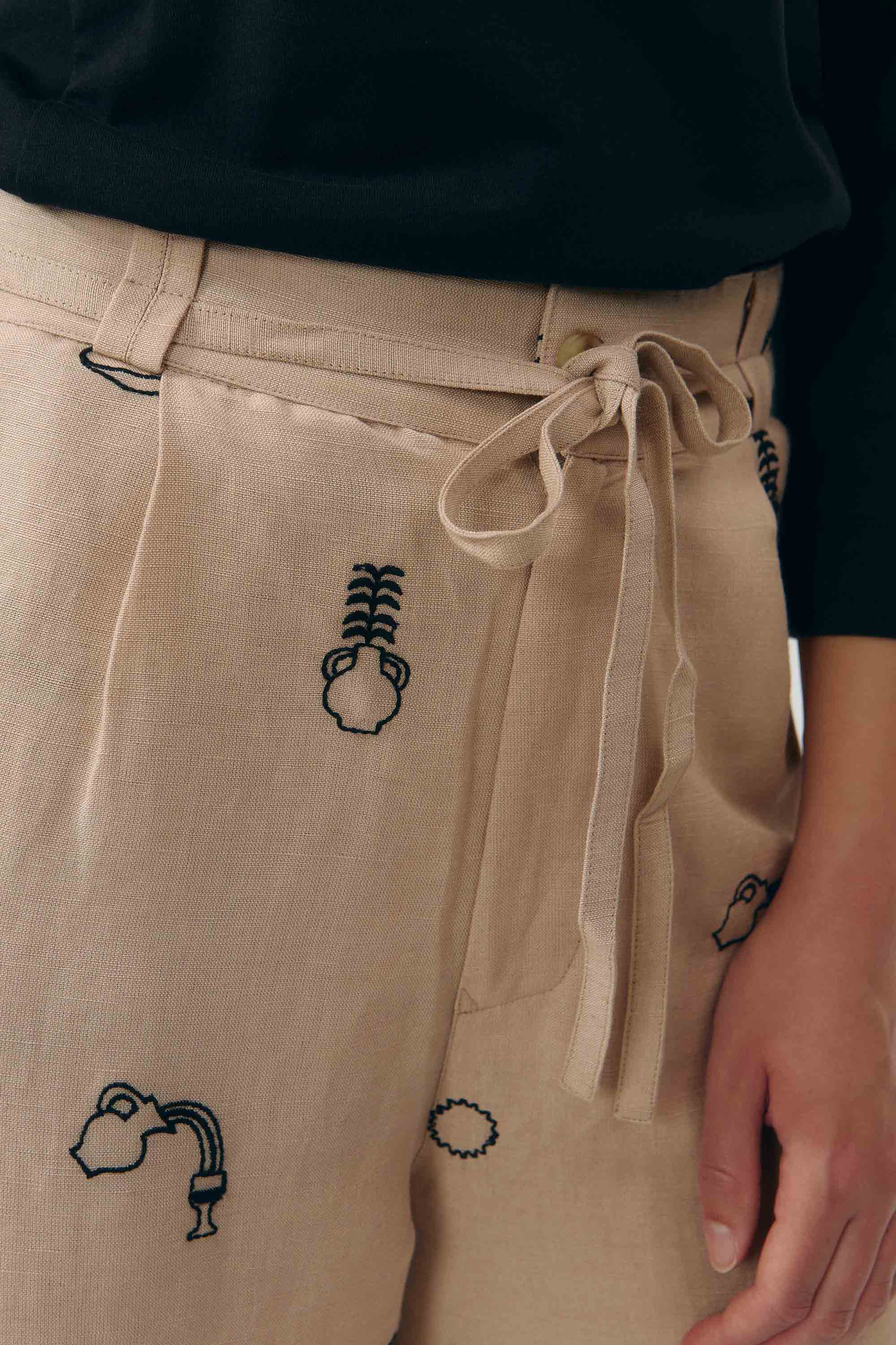 RAMALA PANTS EMBROIDERY