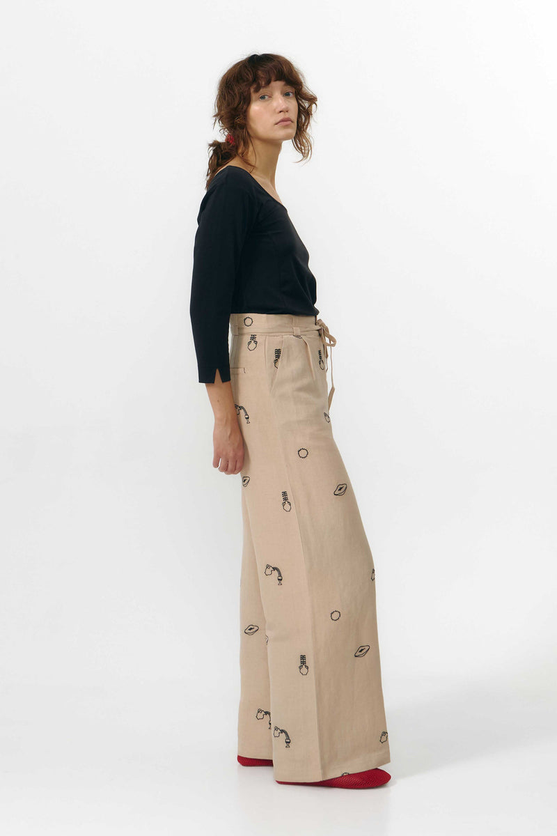 RAMALA PANTS EMBROIDERY