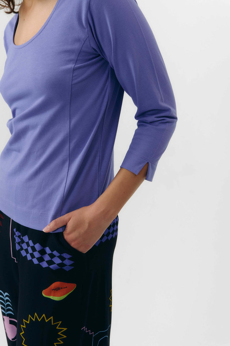 BONAO TOP MID BLUE