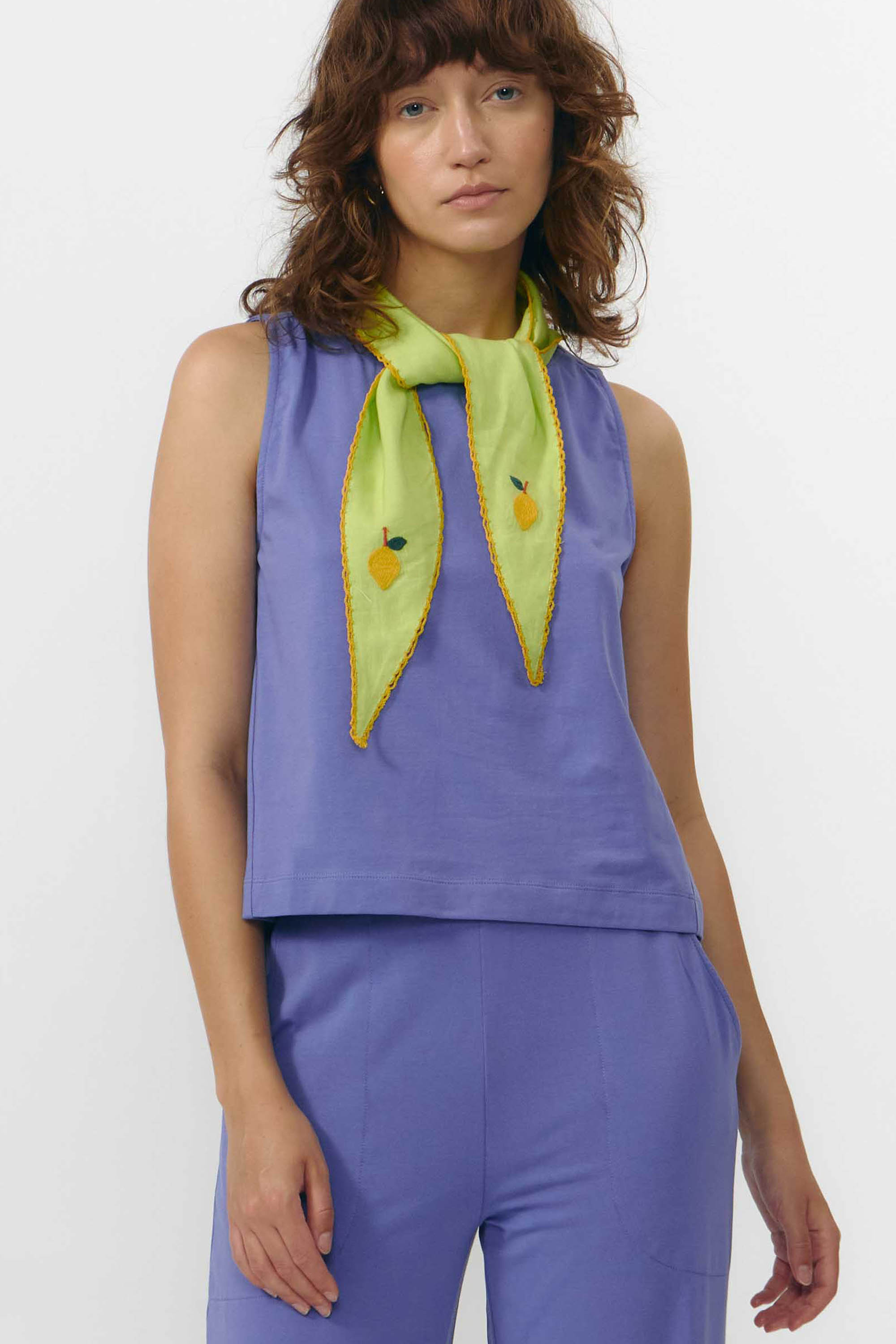 TOP SIL MID BLUE