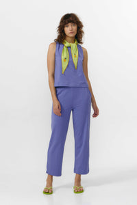 TOP SIL MID BLUE