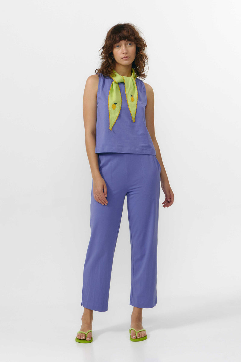 SIL TOP MID BLUE