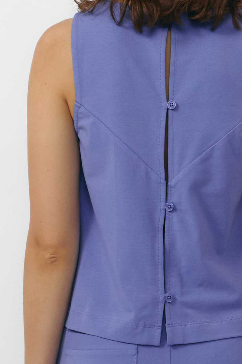 SIL TOP MID BLUE