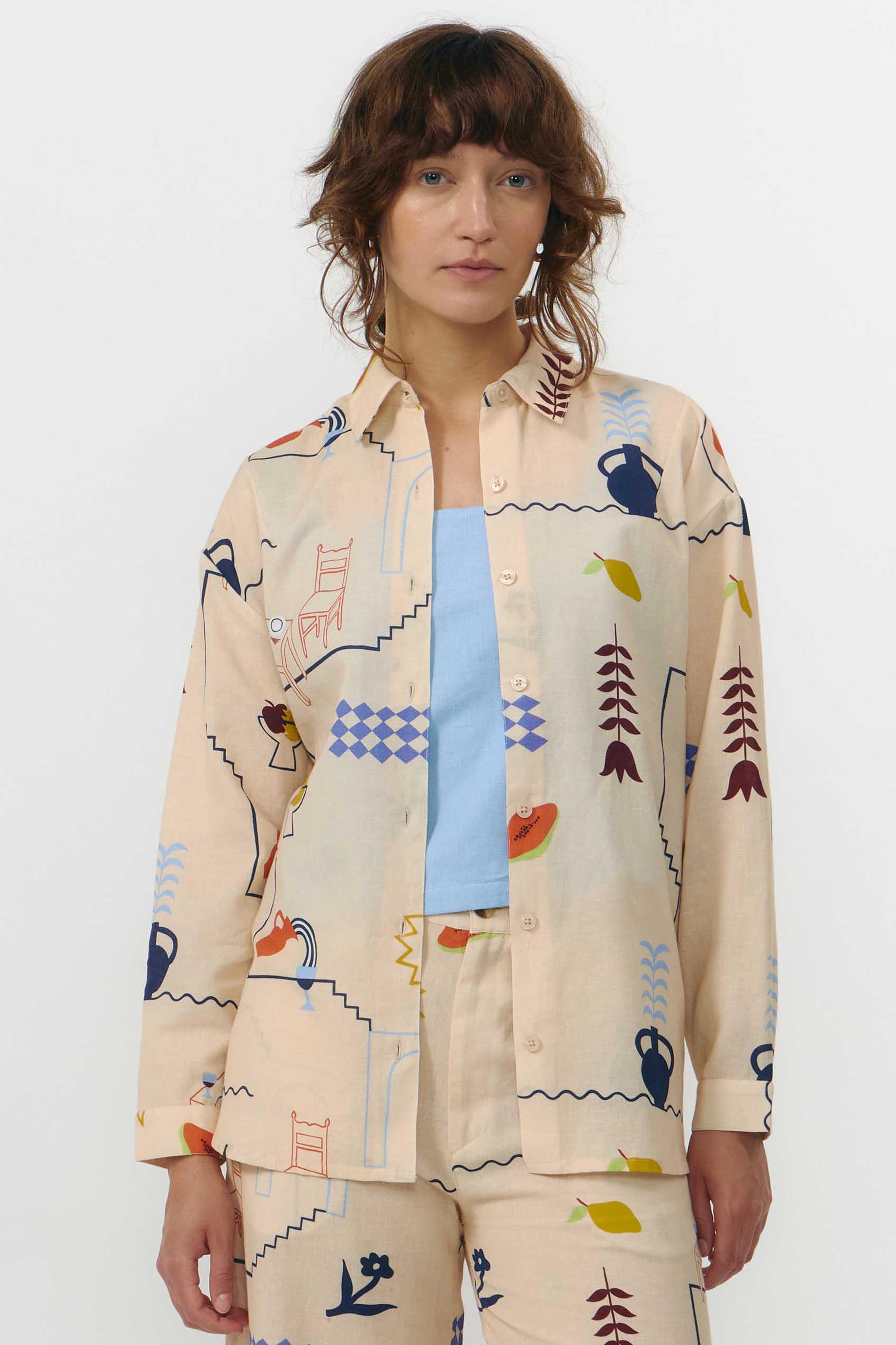 CAMISA TER PRINT HOLIDAY