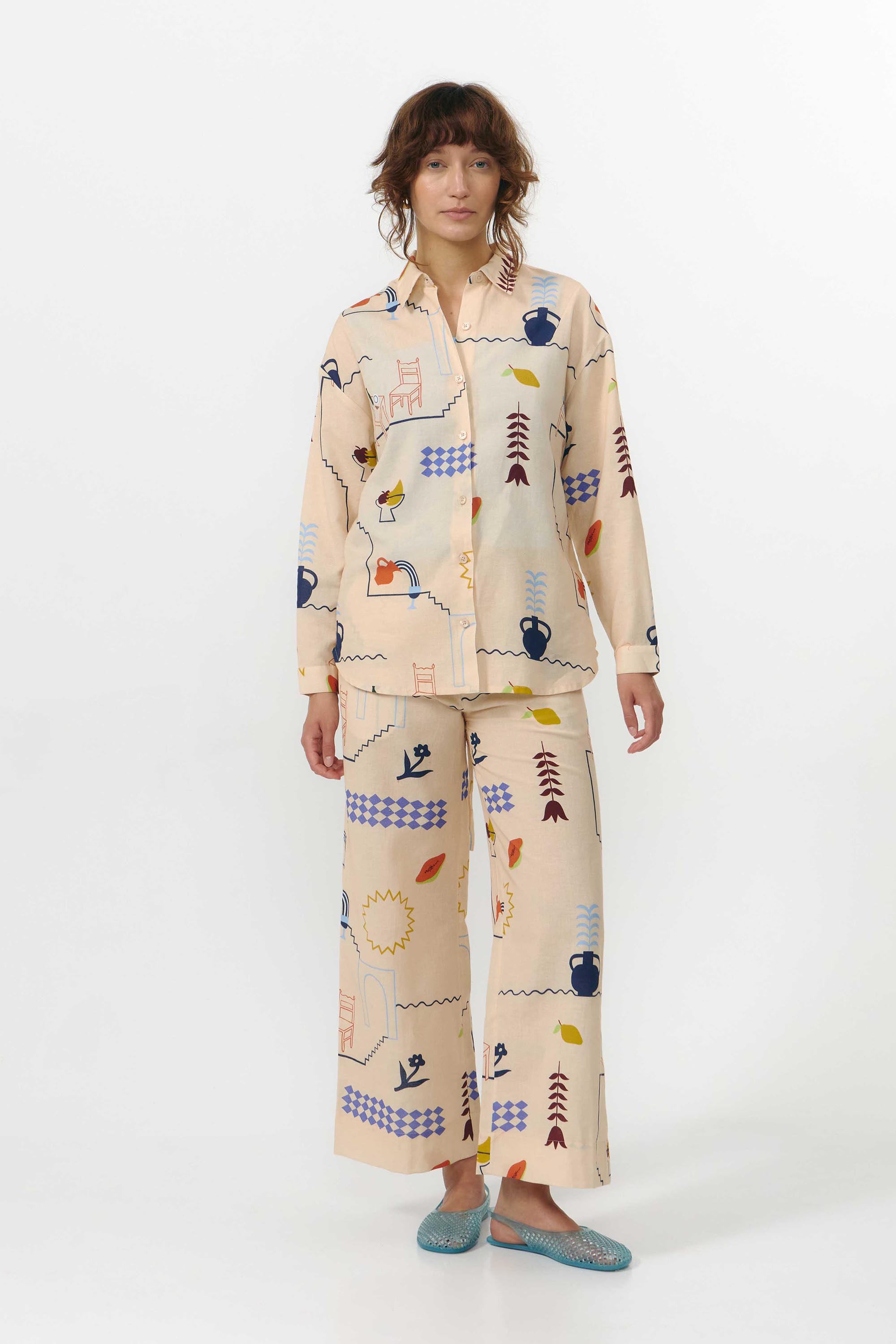 CAMISA TER PRINT HOLIDAY