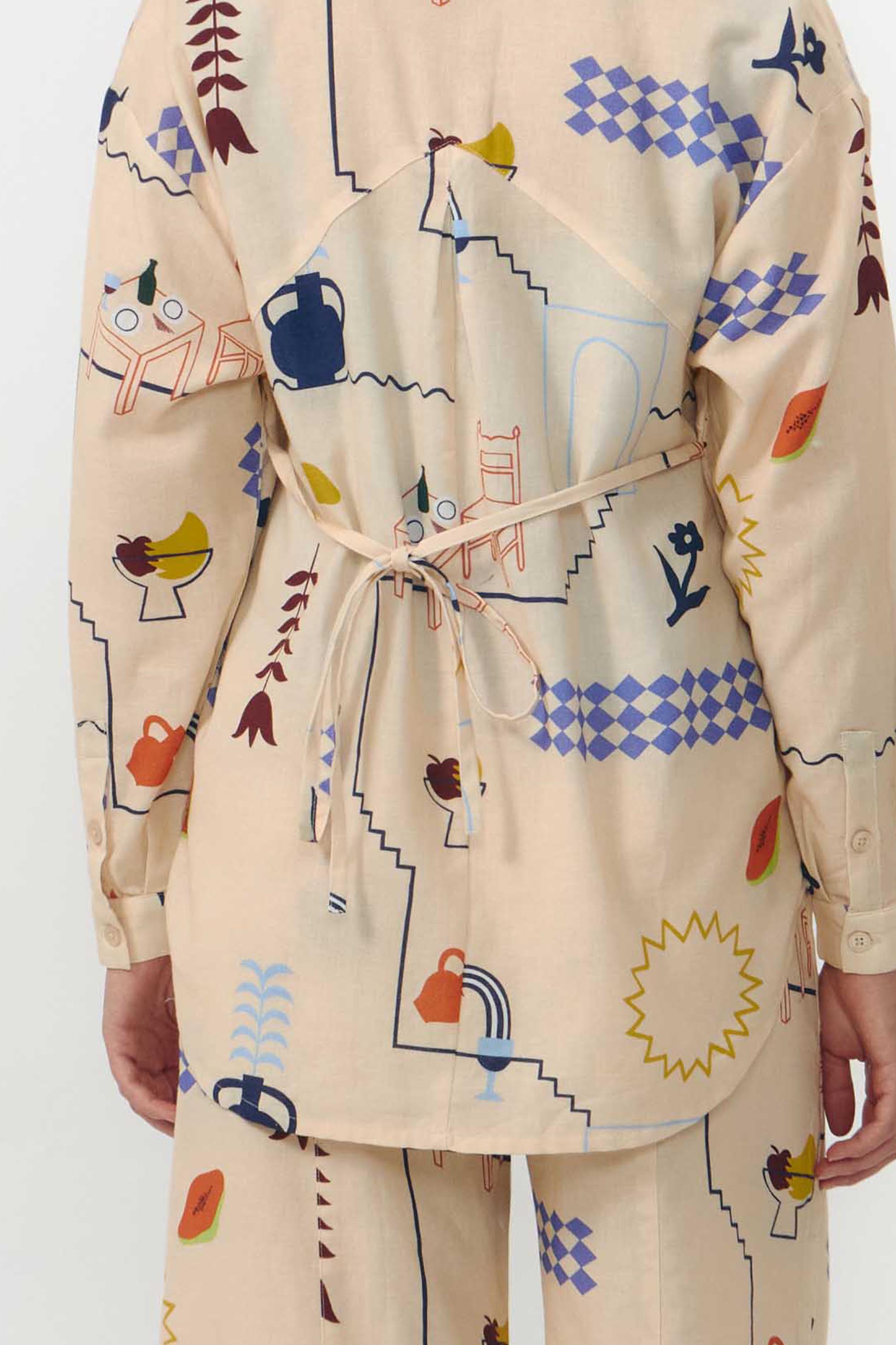 CAMISA TER PRINT HOLIDAY