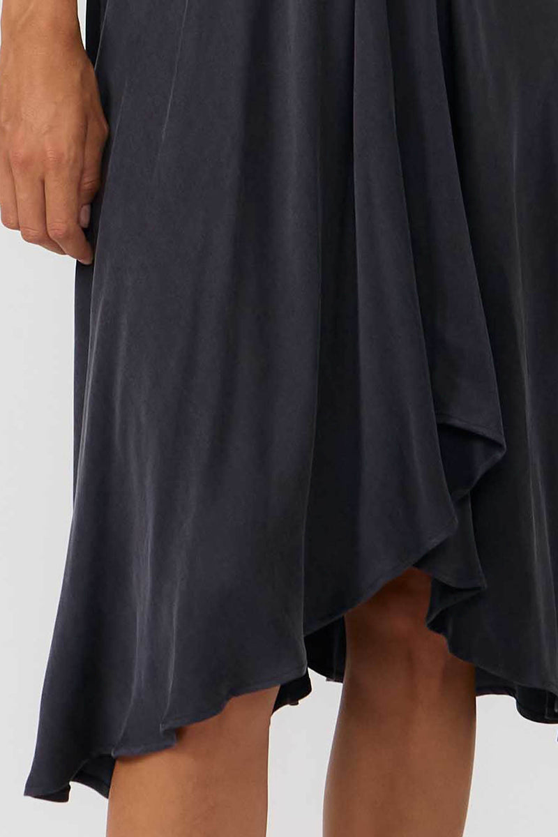 MP DRESS SHORT CUPRO DARK GREY