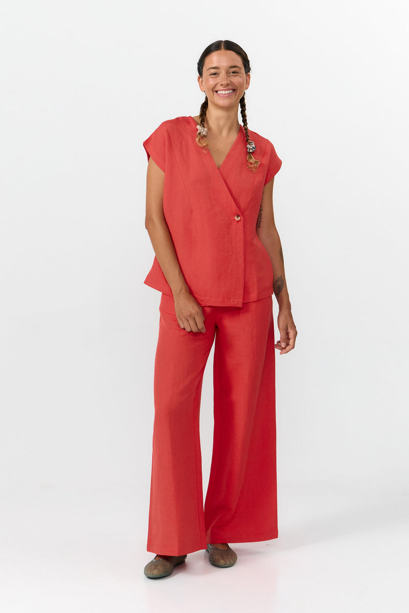 KISO VEST RED