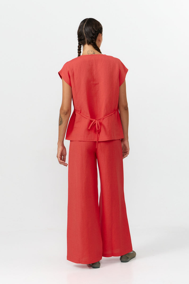 KISO VEST RED
