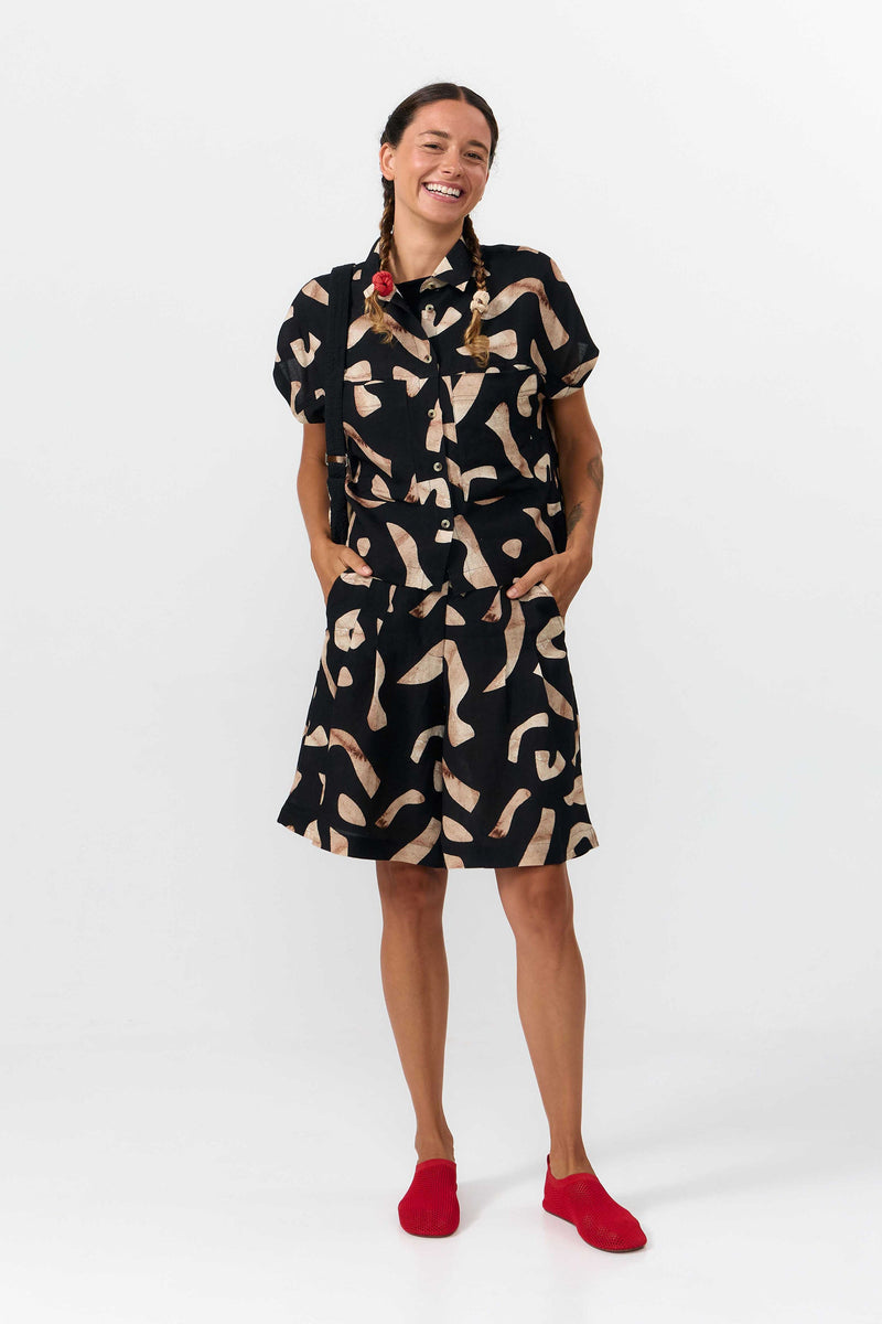 AMUR SHIRT PRINT STONES