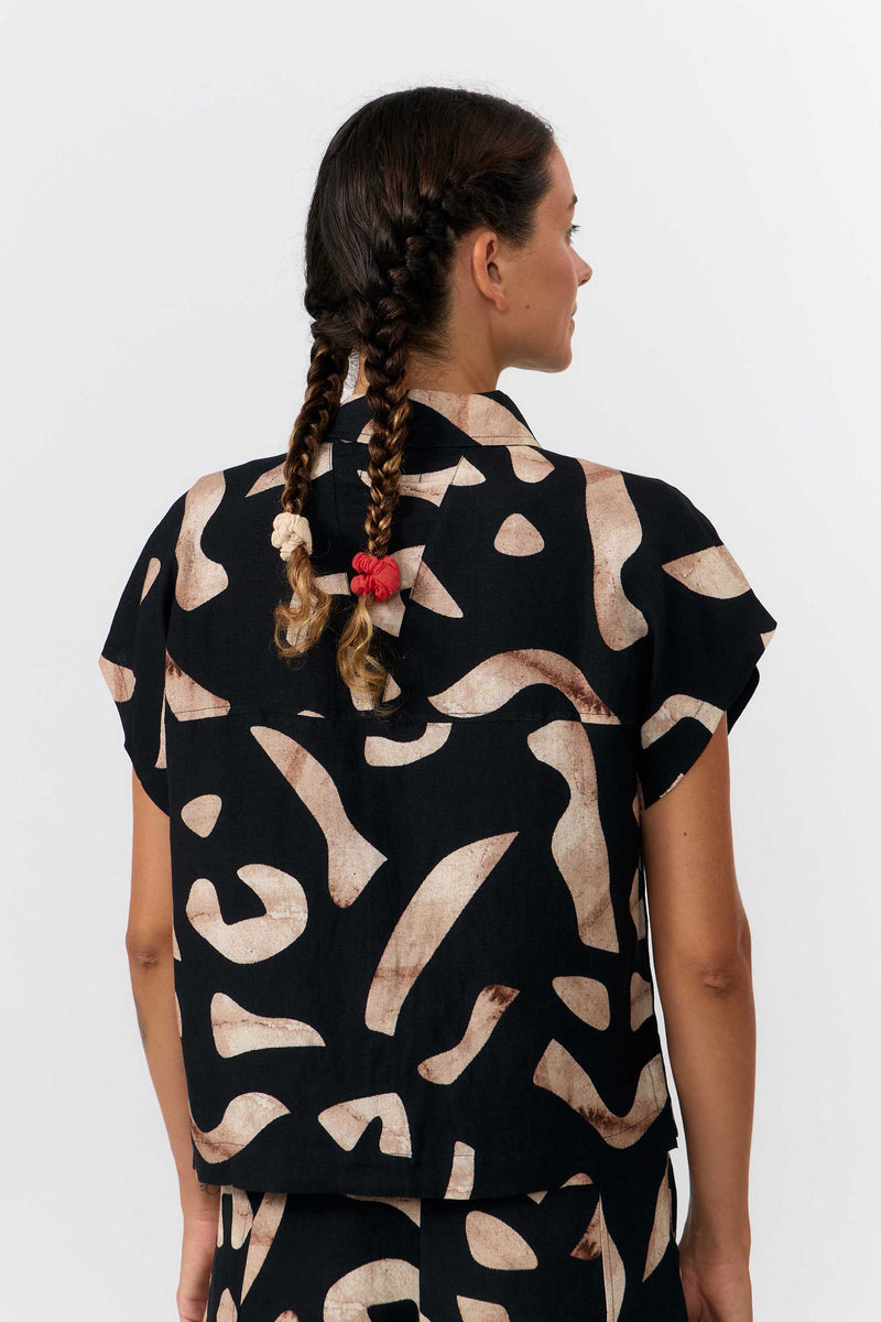 AMUR SHIRT PRINT STONES