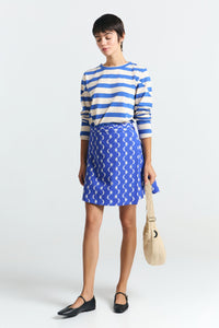 POLO SKIRT PRINT MOON