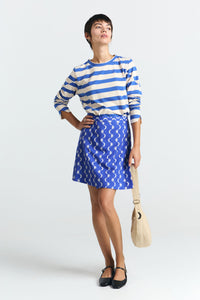 POLO SKIRT PRINT MOON