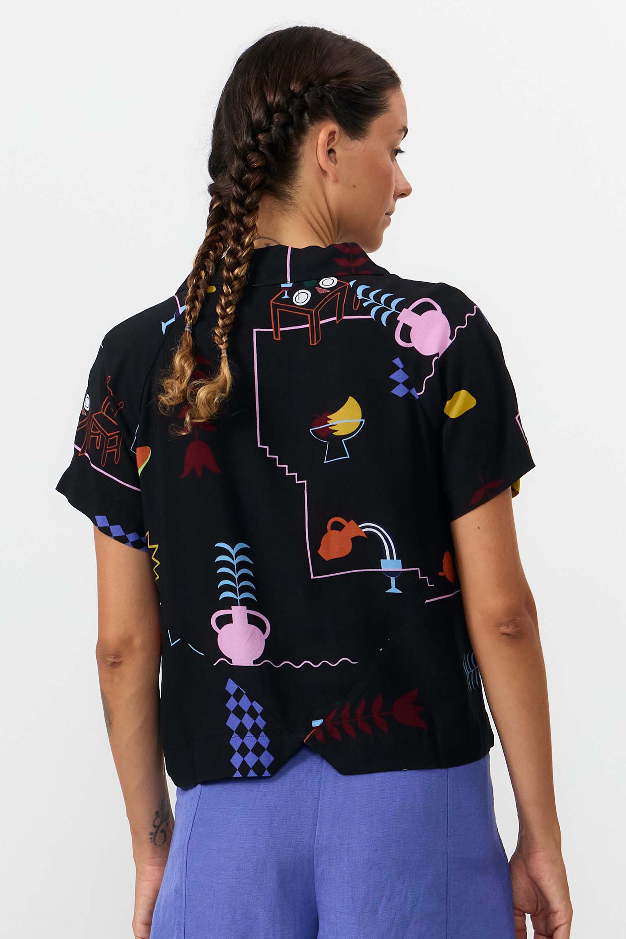 CAMISA NYASA PRINT HOLIDAY