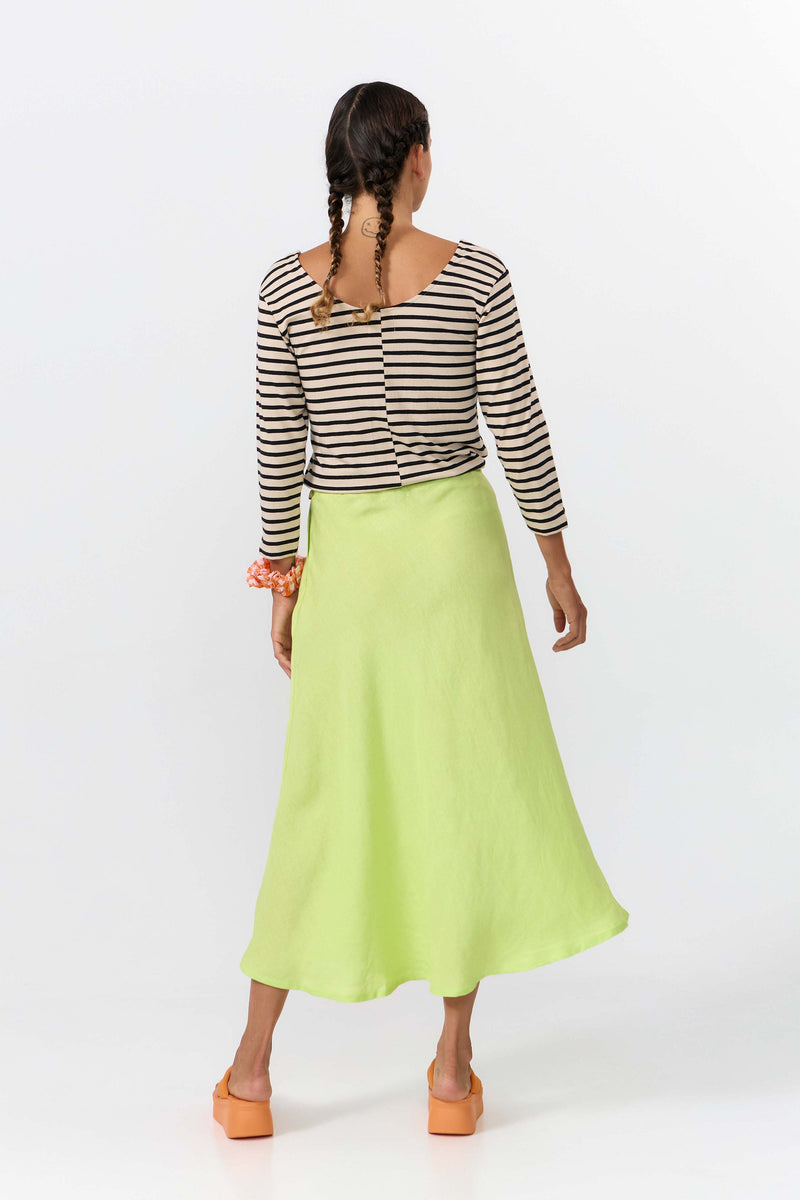 BONAO TOP STRIPES BLACK