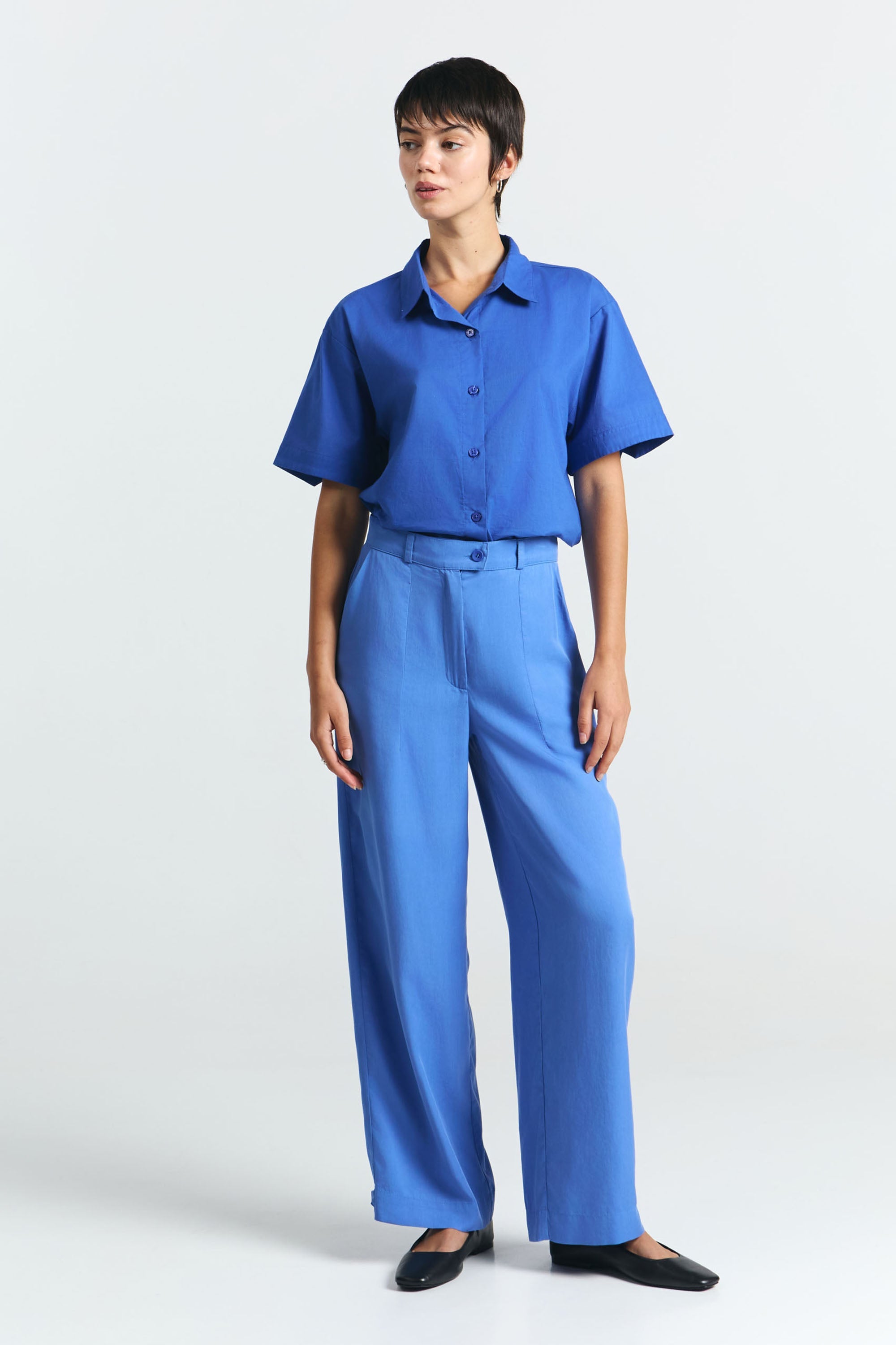 CAMISA VALLES KLEIN BLUE