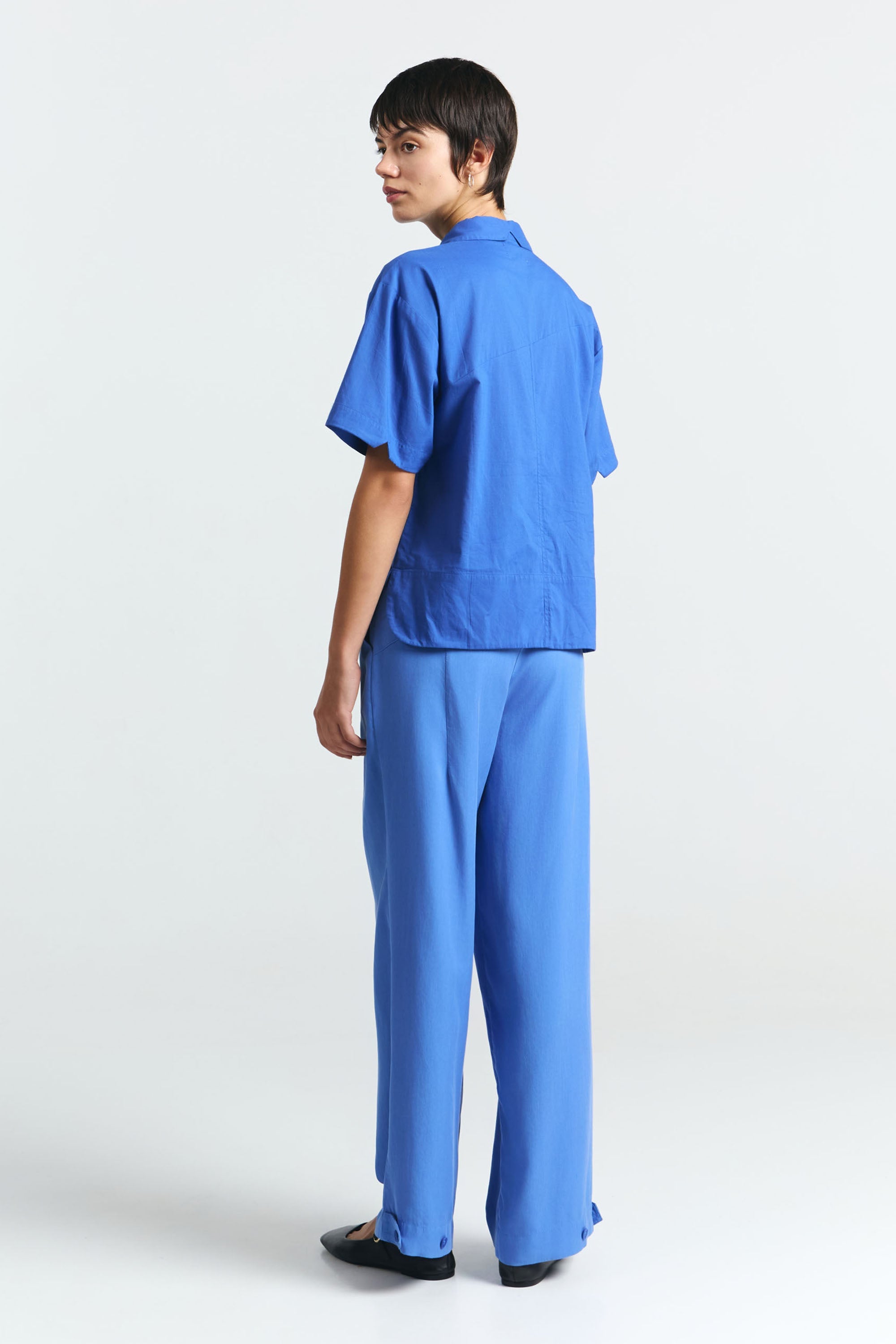 CAMISA VALLES KLEIN BLUE
