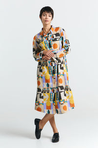 NAHUAS DRESS PRINT VIBES