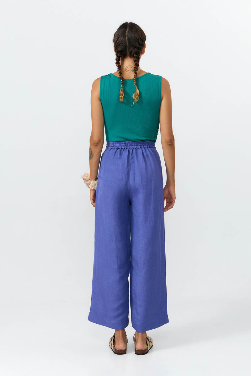 HATTA PANTS MID BLUE