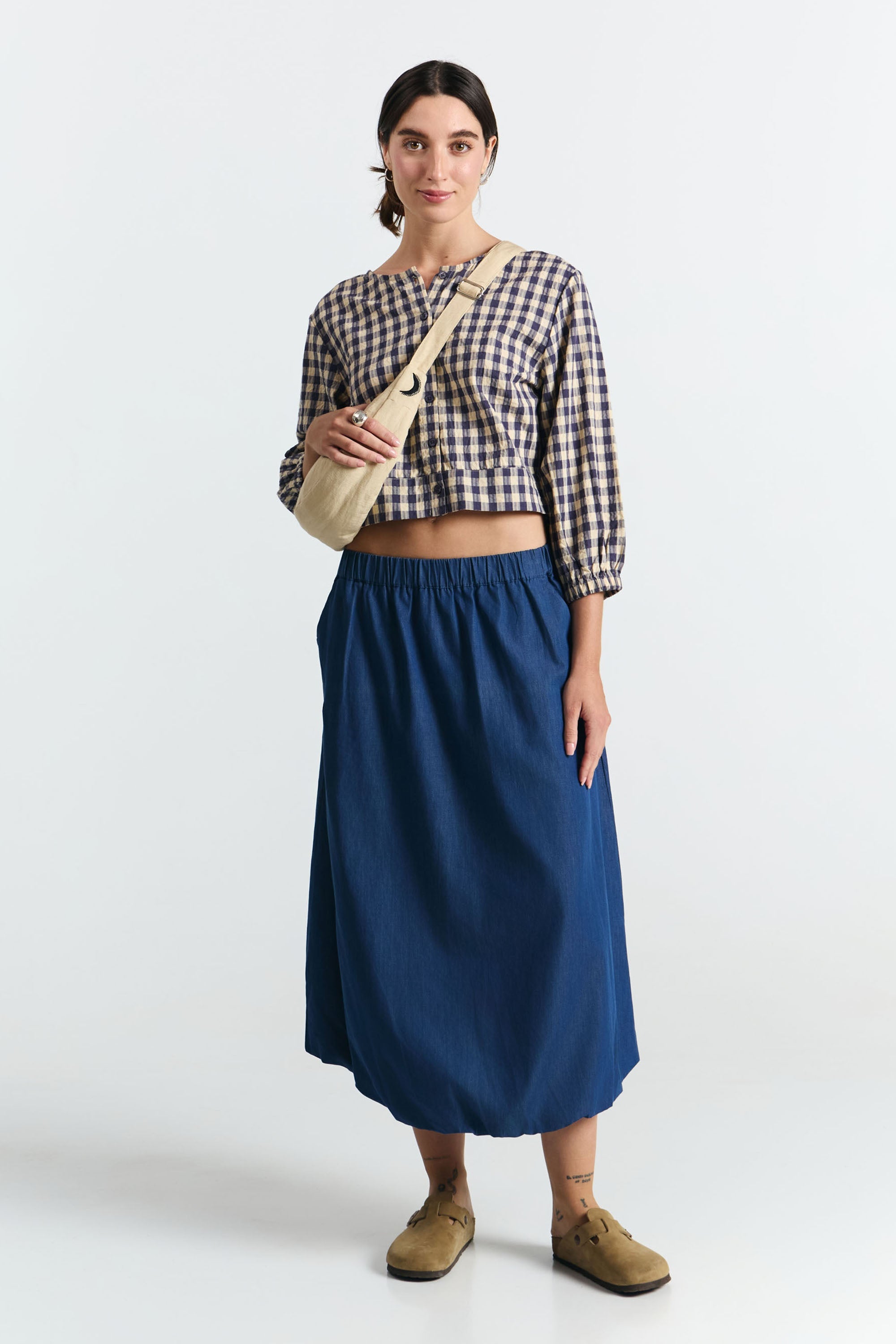 FALDA RIVA DENIM