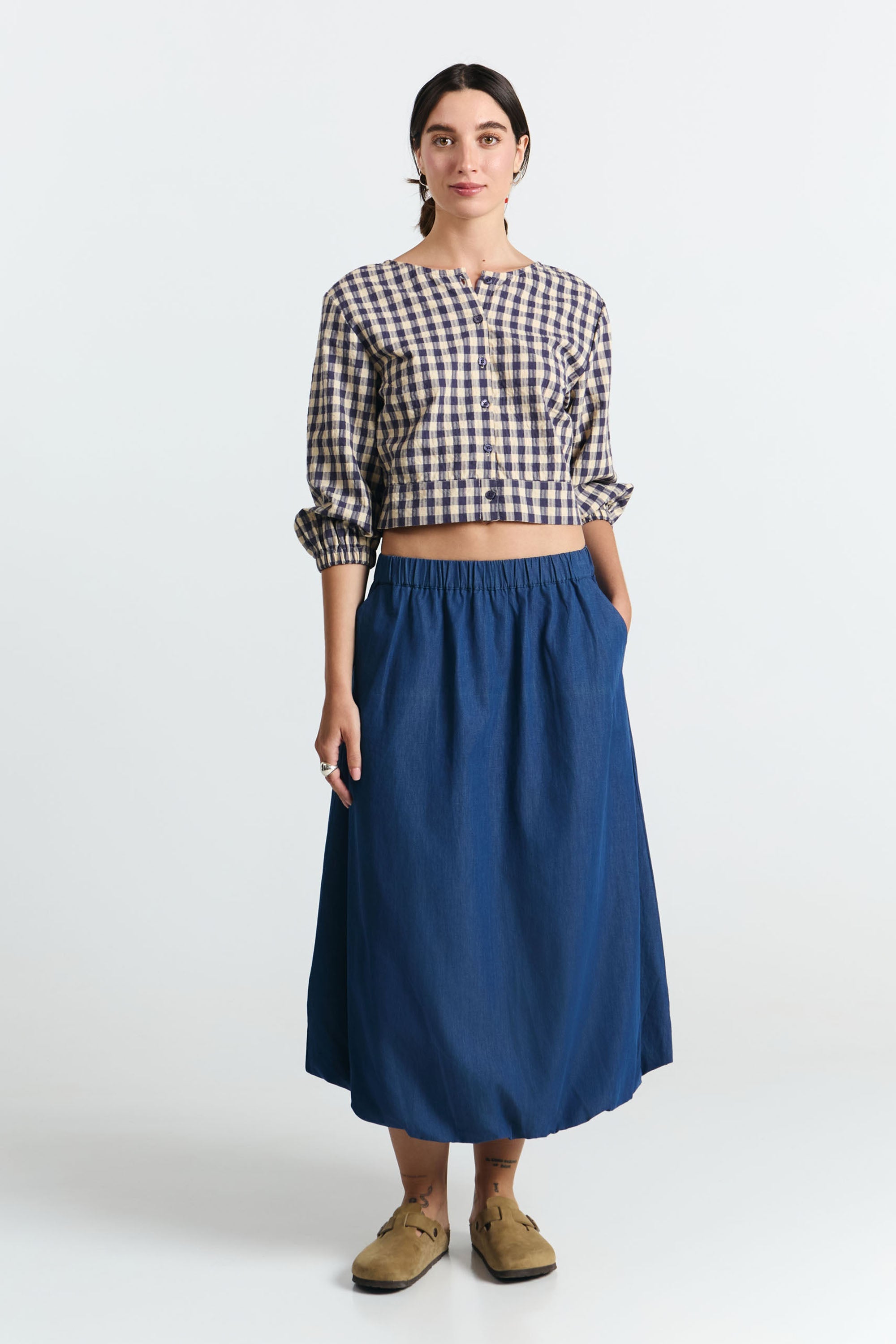 FALDA RIVA DENIM