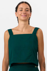 TOP ODIEL DEEP GREEN