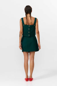 TOP ODIEL DEEP GREEN